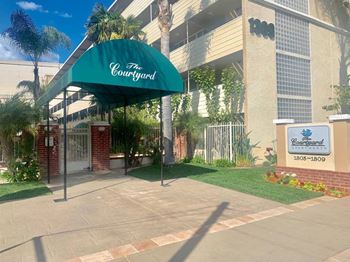 Gated entrance 